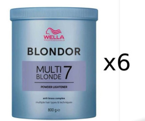 WELLA Decolorante  Blondor 800 Gr X 6 Pz