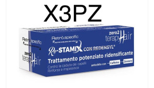 RETRO' Kit A/caduta Fiali Restamix 1o Fiali  X 3 Confezioni Piu' Shampoo  A/caduta 250 Ml