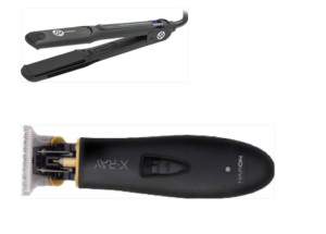 RETRO' Piastra  Straightener Super Professional I Piu' In Omaggio Tosatrice Xray Hair On