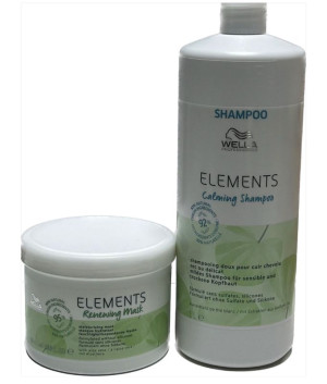 WELLA Shampo  Lt Elements E Maschera  Rigenerante Elements 500 Ml