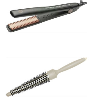 RETRO' Piastra  Straightener  Piu' Spazzola Conica Acca Kappa