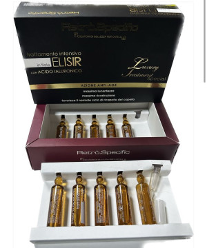 RETRO' Trattamento Intensivo Elisir  X 10 Fiali In Omaggio Shampo Anticaduta  Mood Cell Force 400 Ml