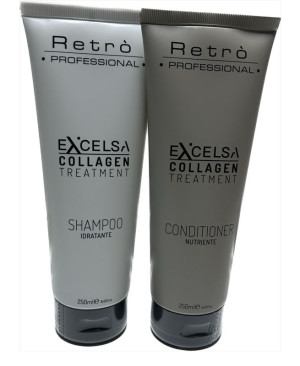 RETRO' Kit Ricostruzione Excelsa Shampoo  E Conditioner 250 Ml