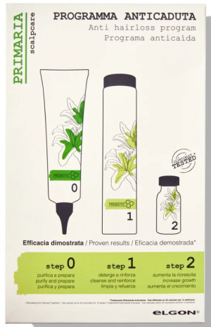 ELGON Programma Anticaduta  Con Pre-Shampoo -Shampoo 250 Ml E Fiali 8x10 Ml In Omaggio Phon Black Star1700 Watt