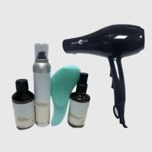 ELGON Kit Yes Daily  Con Dry-Shampoo 200 Ml,Everyday Shampoo 250ml ,Hydra Mist 200 Ml In Omaggio Spazzola Kolortangle Adatta A Tutti I Tipi Di Capello