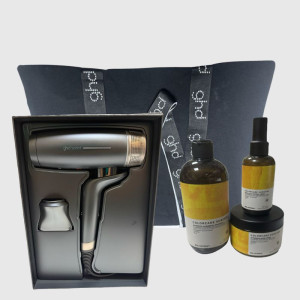 GHD Kit Mare Con Phon  Speed 2100 Watt  + Set Mare Elgon Sun Shampoo Mask E Leave-In In Regalo Borsa