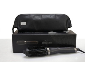 GHD Spazzola  Duet Blow Dry  Nera  2 In 1 Asciugacapelli Con Pochette E Pettinino