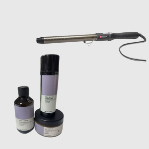 UP GRADE Ferro  Titanium Pro Create 19 Mm Ug09e  Piu' Kit Yes Curls Shampoo 250 Ml Maschera 250 Ml E Memory Cream 150 Ml No Rinse
