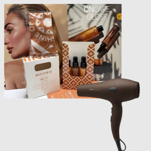 WELLA Phon Move Air 9000 2100 Watt Chocolate + Kit Mare Selective Con In Omaggio Foulard