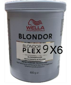 WELLA New Decolorante  800 Gr  Blondorplex X 6 Pz