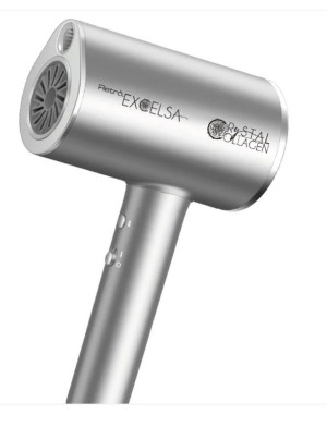 RETRO' Phon  Excelsa Crystal 1800 Watt Collagen In Omaggio  6 Pz Lacca Wella Exclusive  Extra Strong 250 Ml No Gas