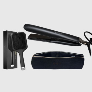 GHD Kit  Con Piastra  Platinum+ Pochette  Termoresisitente E Spazzola  Paddle Brush