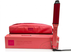 GHD Arricciacapelli  Chronos Curve Max Wand 38 Mm Per Onde Morbide E Naturali Candy Coral Con Pochette
