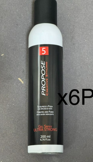 linderberg Gel Spray Propose 200 Ml X 6 Pz