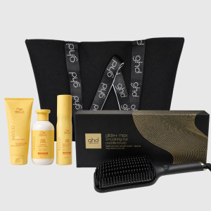 GHD Spazzola  Glide Max + Kit Mare Wella Shampoo 300 Ml Conditioner 200 Ml E Spray Mare 150 Ml In Regalo Borsa