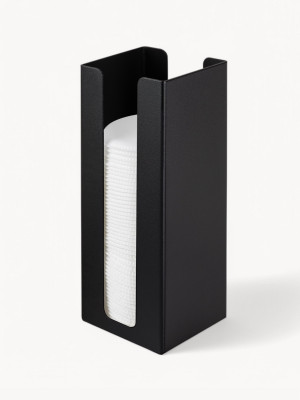Pojemnik na waciki kosmetyczne TUBI - Czarny