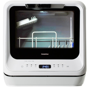 PremierTech® PremierTech PTLS2 Mini Lavastoviglie 2 coperti 6 programmi, libera installazione, Bianca