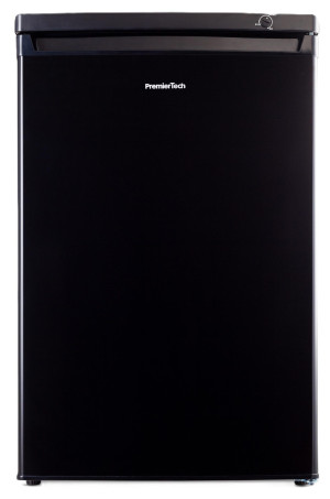 PremierTech® Premiertech Congelatore nero 91 litri, sottotavolo, Classe E, libera installazione,termostato regolabile, 55x58x85cm,Freezer verticale,