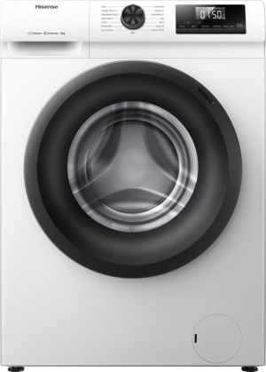 Hisense WF1Q8041BW Lavatrice 8 kg Carica frontale, 1400 Giri/min, Classe A, Bianco