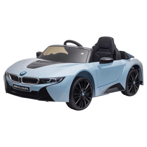 Altro Macchina Elettrica Per Bambini 3-8 Anni Licenza Bmw I8 Coupé Con Telecomando E 2 Porte, 115x72.5x46 Cm, Blu