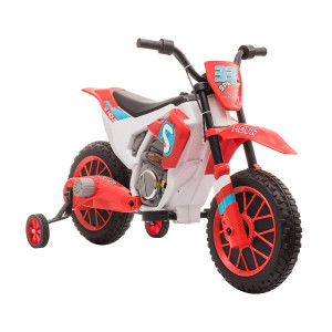 Altro Moto Da Cross Elettrica Per Bambini Da 3-5 Anni, Moto Elettrica Per Bambini Con Batteria 12v Ricaricabile E Rotelline Rimovibili,