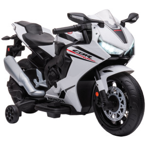 Altro Moto Elettrica Per Bambini Con Licenza Honda, Batteria 6v Ricaricabile, Velocità 3km/h, Bianco
