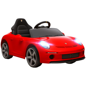 Altro Macchina Per Bambini 3-5 Anni Con Licenza Ufficiale Ruf Gt, Telecomando, Cintura Di Sicurezza E Musica, Rosso