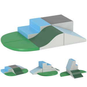 Altro Set Costruzioni Morbide Per Bambini 1-3 Anni Da 6 Pezzi, In Pu Ed Epe Multicolore