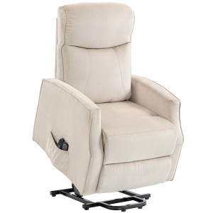 Altro Poltrona Elettrica Alzapersona Poltrona Relax Massaggiante, Beige