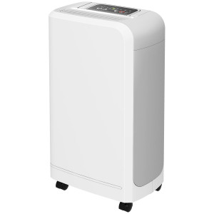 Altro Deumidificatore Portatile Touch Da 12l Con Tubo Di Scarico, Timer E Filtro, In Abs, 28x18x50.6 Cm, Bianco