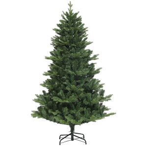 Altro Albero Di Natale Artificiale Alto 180 Cm Con 818 Rami E Base In Acciaio Per Interni, Verde