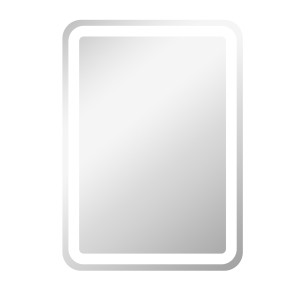 Altro Specchio Bagno Con Interruttore Touch, Luce Led A 3 Temperature E Antiappannamento, 70x50cm