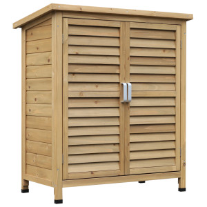 Altro Casetta Da Giardino In Legno Di Abete Con Tetto In Bitume Impermeabile, 87x46.5x96.5cm