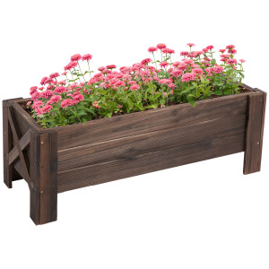 Altro Letto Per Orto Rialzato E Fioriera Da Esterno Rettangolare, 100x36.5x36cm