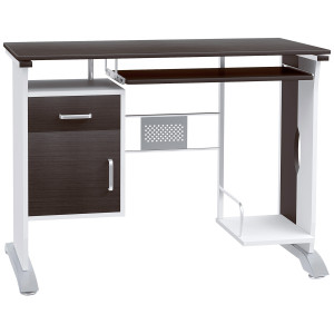 Altro Scrivania Porta Pc Computer Da Ufficio Con Cassetto In Legno Color Noce