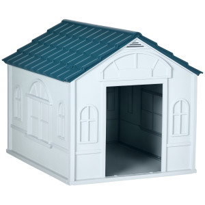 Altro Cuccia Per Cani Di Taglia Media E Grande Max 30kg In Pp Impermeabile, 84.2x98.2x82 Cm, Blu