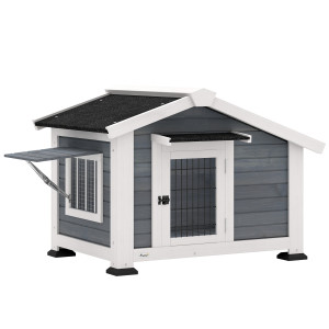 Altro Cuccia Per Cani Casetta Per Cani Da Esterno In Legno, 98x76x69.5cm