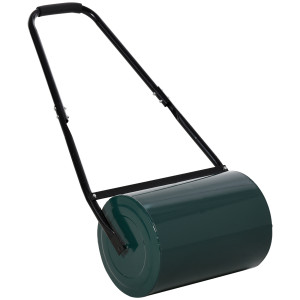 Altro Rullo Per Prato Da 30l Di Capacità Con Lama Raschiante, In Metallo, 102x50x30 Cm, Verde Scuro