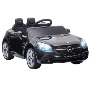 Altro Macchina Elettrica Per Bambini Licenza Mercedes Slc 300 Con Telecomando, In Pp E Metallo, 107x62.5x44 Cm, Nero