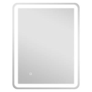 Altro Specchio Bagno Led Touch Con Luce Dimmerabile, A 3 Temperature E Antiappannamento, 70x90 cm