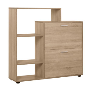 Altro Scarpiera Portascarpe Design Moderno Elegante Salvaspazio 20 Paia Da Ingresso In Legno 101,5 X 25,5 X 98 cm