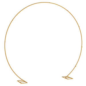 Altro Arco Da Giardino In Acciaio, Archetto Nuziale Per Palloncini E Piante Rampicanti Per Cerimonie, Compleanni Ed Eventi, Oro
