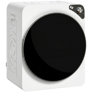 Altro Asciugatrice Portatile Da 1000w Con 5 Programmi E Timer, In Pcm E Acciaio Inox, 49x43x61 Cm, Bianco