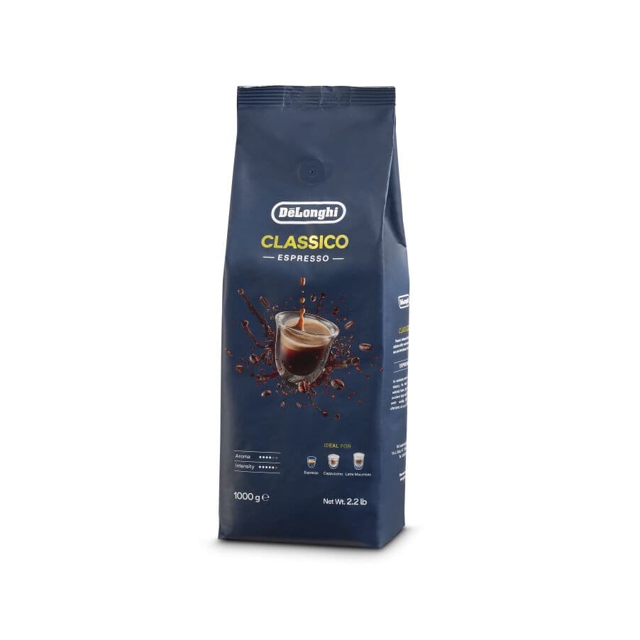 De'Longhi Kawa ziarnista Classico, 50% Arabica, 50% Robusta, 1kg DLSC616