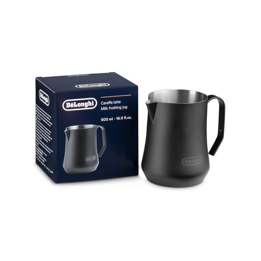 De'Longhi Milk Frothing Jug 500ml Black DLSC082