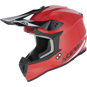 Casco Moto Cross Acerbis LINEAR 2206 Rosso taglia L
