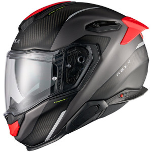 Casco Moto integrale Nexx X.TR Rush Grigio Rosso taglia M