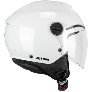 Casco Moto Jet Bambino CGM 261a MINI MONO Bianco taglia XL