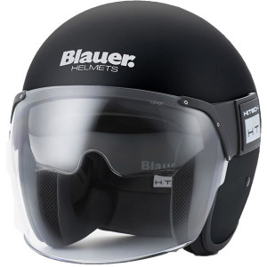 Casco Moto Jet Blauer Pod 06 Mono Nero Opaco taglia XS