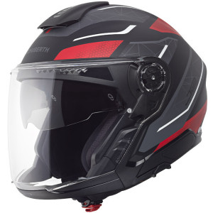 Casco Moto Jet Schuberth J2 SIGMA Rosso taglia 3XL